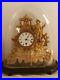 Antique-Working-1800s-French-Victorian-Gold-Gilt-Figural-Glass-Dome-Mantel-Clock-01-bpt