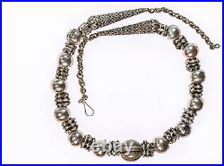 Antique Yemeni Silver Wearable Ethnic Necklace M00504