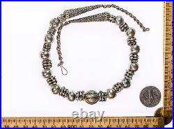 Antique Yemeni Silver Wearable Ethnic Necklace M00504