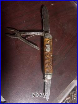 Antique knives, folding knives, valuables