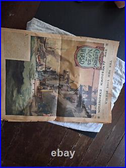 Antique newspapers