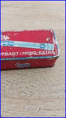 Antique original box razor ROTBART MOND-EXTRA razor