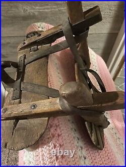 Antique pack saddle for mule or horse