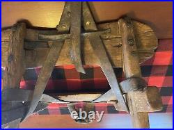 Antique pack saddle for mule or horse