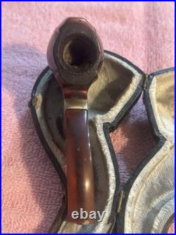 Antique pre-KBB CPF Pipe With Case & Gold Washed Fitting