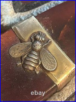 Antique pre-KBB CPF Pipe With Case & Gold Washed Fitting