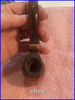 Antique pre-KBB CPF Pipe With Case & Gold Washed Fitting Antique pre-KBB CPF Pipe With Case & Gold Washed Fitting