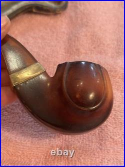 Antique pre-KBB CPF Pipe With Case & Gold Washed Fitting