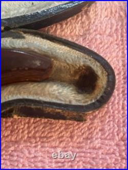 Antique pre-KBB CPF Pipe With Case & Gold Washed Fitting