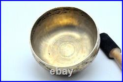 Antique singing bowl-6.5 inches Diameter thadobati singign bowl-Collected