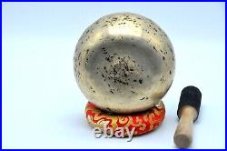 Antique singing bowl-6.5 inches Diameter thadobati singign bowl-Collected