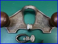 Antique vintage Stanley No 71 Router Plane Pat. 2/4/1884 with 2 cutters