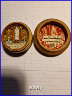 Antiques relic of our lady of salette