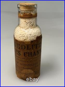 Apothecary Sedlitz Bottles Antique cannabis vintage