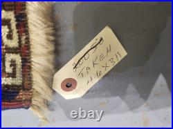 Area Rugs Antique Caucasian Collectible Piece Rare Vintage Item (4'6 x 3'11)