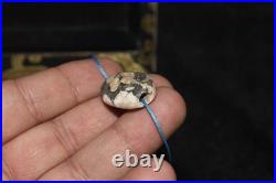 Authentic Ancient Central Asian Jasper Stone Bead in Perfect Condition