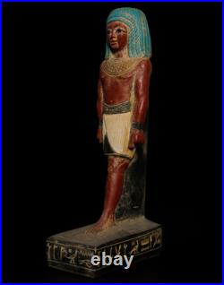 Authentic Ancient Egyptian Antique King Amenhotep Statue Royal Pharaoh Figure BC