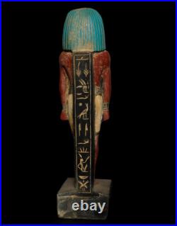 Authentic Ancient Egyptian Antique King Amenhotep Statue Royal Pharaoh Figure BC