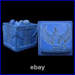 Authentic Ancient Egyptian Antique Rare of Canopic Box Figurine Egyptian BC