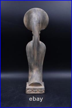 Authentic Ancient Egyptian Antiques Cobra Statue Of Protection Goddess Egypt BC