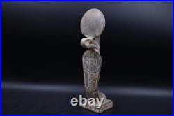 Authentic Ancient Egyptian Antiques Cobra Statue Of Protection Goddess Egypt BC