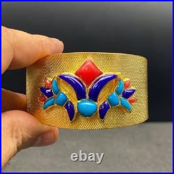 Authentic Ancient Egyptian Antiques Egyptian Lotus Flower Bracelet Egyptian BC