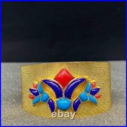 Authentic Ancient Egyptian Antiques Egyptian Lotus Flower Bracelet Egyptian BC