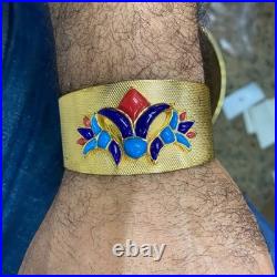 Authentic Ancient Egyptian Antiques Egyptian Lotus Flower Bracelet Egyptian BC