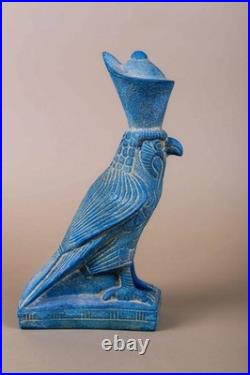 Authentic Ancient Egyptian Antiques Egyptian Statue Of Falcon Horus Egyptian BC