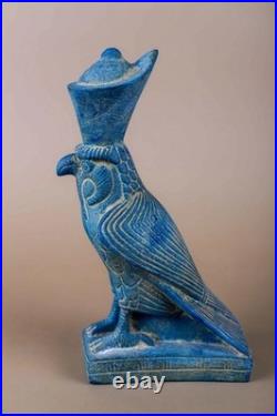 Authentic Ancient Egyptian Antiques Egyptian Statue Of Falcon Horus Egyptian BC