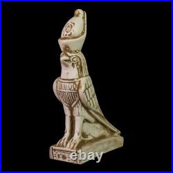 Authentic Ancient Egyptian Antiques Horus Falcon God Statue Figure BC