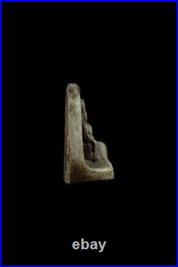 Authentic Ancient Egyptian Antiques Of FOUR Seated Pharonic Figures EGYPTIANS BC