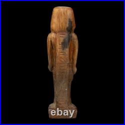 Authentic Ancient Egyptian Antiques Pharaoh King Stone Statue Figure BC