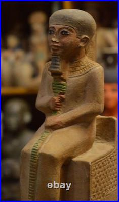 Authentic Ancient Egyptian Antiques Ptah God of Creation, Craftsmen Egyptian BC