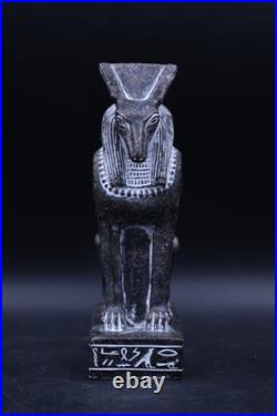 Authentic Ancient Egyptian Antiques Rare Egyptian Seth Black Statue Egyptian BC