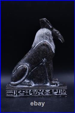 Authentic Ancient Egyptian Antiques Rare Egyptian Seth Black Statue Egyptian BC
