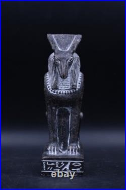 Authentic Ancient Egyptian Antiques Rare Egyptian Seth Black Statue Egyptian BC