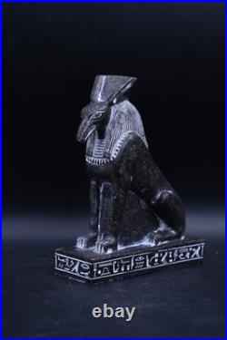 Authentic Ancient Egyptian Antiques Rare Egyptian Seth Black Statue Egyptian BC