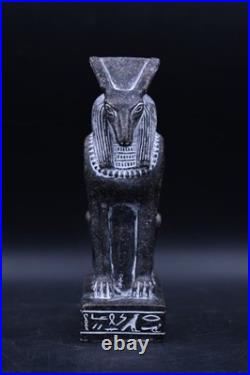 Authentic Ancient Egyptian Antiques Rare Egyptian Seth Black Statue Egyptian BC