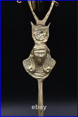 Authentic Ancient Egyptian Antiques Rare Egyptian Sistrum of Hathor Egyptian BC