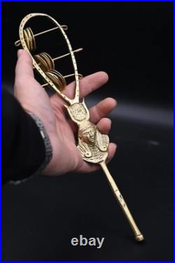 Authentic Ancient Egyptian Antiques Rare Egyptian Sistrum of Hathor Egyptian BC