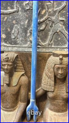 Authentic Ancient Egyptian Antiques Stick Hathor Figurine BC