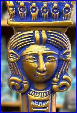 Authentic Ancient Egyptian Antiquities Rare Hathor Sistrum Musical Instrument BC