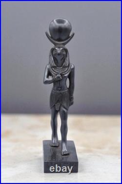 Authentic Ancient Egyptian Antiquities Statue Goddess Horus Falcon Bird Egypt BC