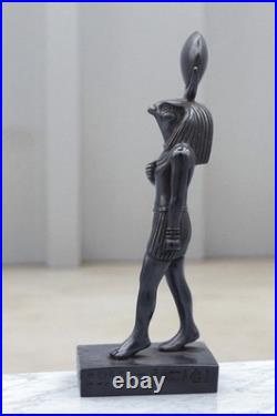 Authentic Ancient Egyptian Antiquities Statue Goddess Horus Falcon Bird Egypt BC