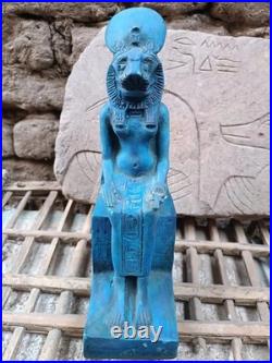 Authentic Ancient Egyptian Antiquities Statue of Goddess Sekhmet Lady of War BC