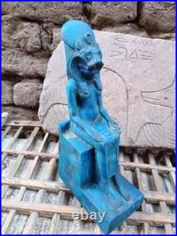 Authentic Ancient Egyptian Antiquities Statue of Goddess Sekhmet Lady of War BC