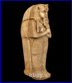 Authentic Ancient Egyptian Statue King Tutankhamun Mummy Rare Antiquity BC
