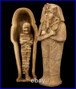 Authentic Ancient Egyptian Statue King Tutankhamun Mummy Rare Antiquity BC