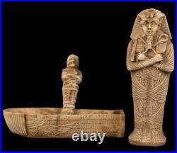 Authentic Ancient Egyptian Statue King Tutankhamun Mummy Rare Antiquity BC
